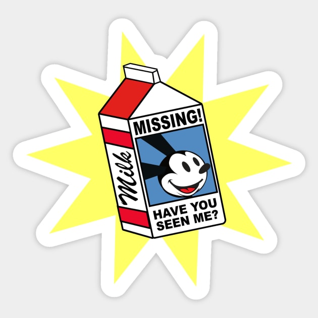 Have you Seen Me? Sticker by creationsbym